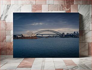 Πίνακας, Sydney Opera House and Harbour Bridge Όπερα του Σίδνεϊ και Λιμενική Γέφυρα