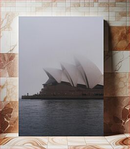 Πίνακας, Sydney Opera House in Fog Όπερα του Σίδνεϊ στην ομίχλη