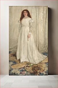 Πίνακας, Symphony in White, No. 1: The White Girl (1862) by James McNeill Whistler