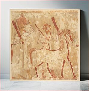 Πίνακας, Syrians Bringing Horses, Tomb of Rekhmire by Nina de Garis Davies