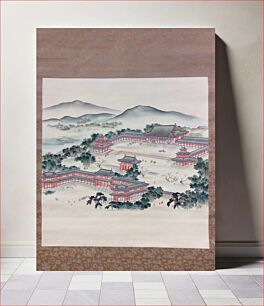 Πίνακας, Tai Kyokuden Temple in Kyoto; Built in 1895, Japan
