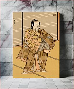 Πίνακας, Taikomochi, Japanese man painting by G.A. Audsley-Japanese illustration