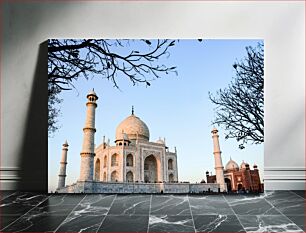 Πίνακας, Taj Mahal at Dusk Ταζ Μαχάλ στο σούρουπο