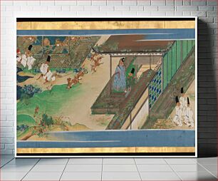 Πίνακας, Tale of a Strange Marriage (Konkai Zoshi) by Ukita Ikkei, Japanese (ca. 1858)