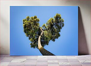 Πίνακας, Tall Tree Against Blue Sky Ψηλό δέντρο ενάντια στο γαλάζιο του ουρανού