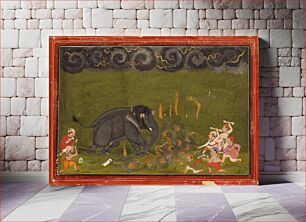 Πίνακας, Taming of the Elephant Chanchal