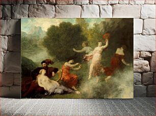 Πίνακας, Tannhäuser on the Venusberg by Henri Fantin Latour