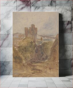 Πίνακας, Tantallon Castle (?), a study