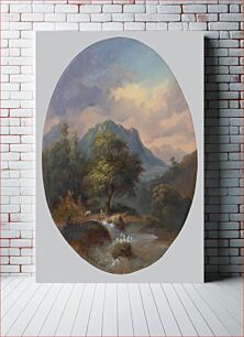 Πίνακας, Tatra landscape by Pál Böhm