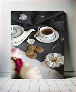 Πίνακας, Tea Time with Cookies Ώρα για τσάι με μπισκότα