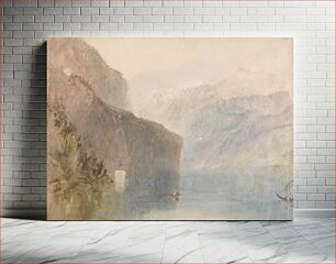 Πίνακας, Tell's Chapel, Lake Lucerne