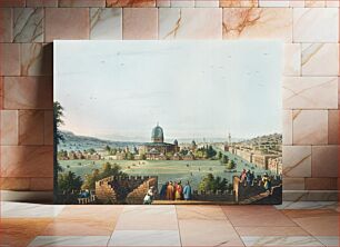 Πίνακας, Temple of Solomon from Views in the Ottoman Dominions, in Europe, in Asia, and some of the Mediterranean islands (1810) illustrated by Luigi Mayer (1755-1803)