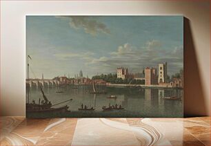 Πίνακας, Thames at Lambeth Palace