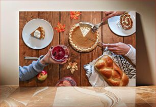 Πίνακας, Thanksgiving Feast Γιορτή των Ευχαριστιών