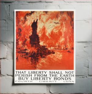 Πίνακας, That liberty shall not perish from the earth - Buy liberty bonds Fourth Liberty Loan / / Ioseph Pennell del
