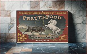Πίνακας, The acknowldeged standard of the world, Pratts Food for horse and cattle