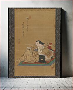 Πίνακας, The Actor Arashi Kitsusaburō I (Kichisaburō II) as Prince Koretaka by Shunkōsai Hokushū