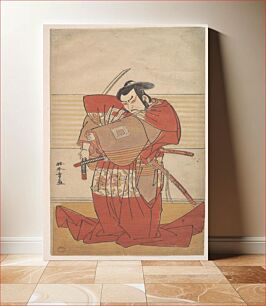 Πίνακας, The Actor Ishikawa Danjuro V Performing a Shibaroku Act with a Drawn Sword in His Hand