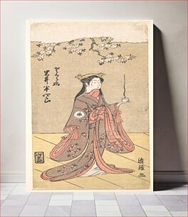 Πίνακας, The Actor Iwai Hanshirō IV as Sakura Hime, the Cherry Princess