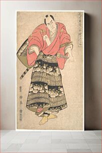 Πίνακας, The Actor Sawamura Sōjūrō III in the Role of Shimada Jūzaburō, from the series "Image of Actors on Stage" by Utagawa Toyokuni