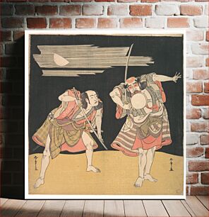Πίνακας, The Actors Otani Tomoemon I and Bando Mitsugoro I