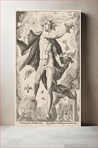 Πίνακας, The air, Hendrick Goltzius