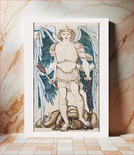 Πίνακας, The Angels of the Hierarchy - Principates (1873) by Sir Edward Burne–Jones