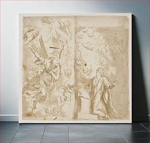 Πίνακας, The Annunciation by Antonio Aliense