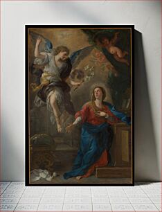 Πίνακας, The Annunciation by Luca Giordano