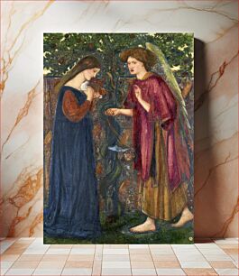 Πίνακας, The Annunciation by Sir Edward Burne–Jones