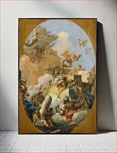 Πίνακας, The Apotheosis of the Spanish Monarchy by Giovanni Battista Tiepolo