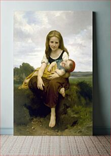Πίνακας, The artist's daughter Henriette and son Paul served as models