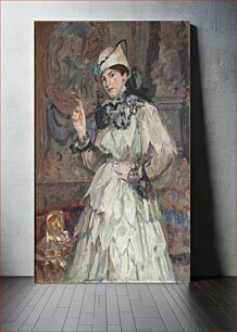 Πίνακας, The artist's daughter in carnival costume by Laurits Tuxen