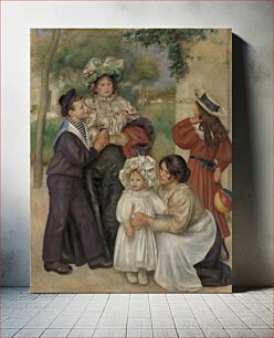 Πίνακας, The Artist's Family (La Famille de l'artiste) by Pierre Auguste Renoir