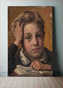 Πίνακας, The artist's son, Holger, in his tenth year by Jørgen Roed