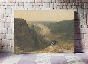 Πίνακας, The Avon Gorge, Looking toward Clifton