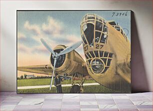 Πίνακας, The B18-A is a huge Douglas bomber