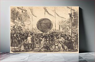 Πίνακας, The Balloon (1862) by Edouard Manet