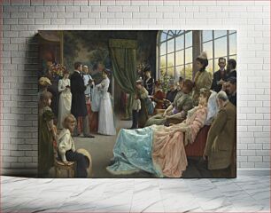 Πίνακας, The Baptism by Julius L Stewart