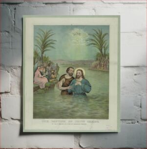 Πίνακας, The Baptism of Jesus Christ