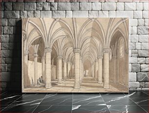 Πίνακας, The Barons' Hall, Mont Saint Michel