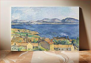 Πίνακας, The Bay of Marseille, Seen from L’Estaque (ca. 1885) by Paul Cézanne