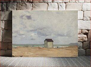 Πίνακας, The Beach at Trouville by Henri Gervex