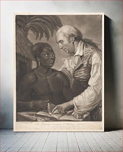 Πίνακας, The Benevolent Effects of Abolishing Slavery, or the Planter instructing his Negro