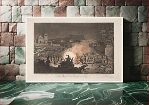 Πίνακας, The bivouacquering of the Norwegian troops under prints Christian August's anförsel in the last war with Sweden, 1808 by Niels Truslew