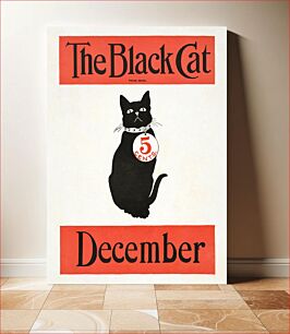 Πίνακας, The Black Cat, December poster (1890)