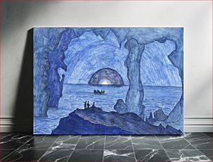 Πίνακας, The Blue Grotto, Lawrence W. Ladd