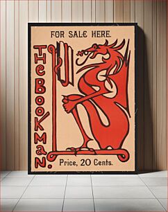 Πίνακας, The Bookman - for sale here; price, 20 cents