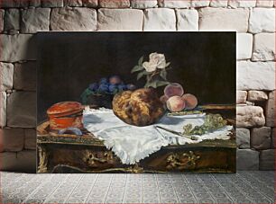 Πίνακας, The Brioche (1870) by Édouard Manet