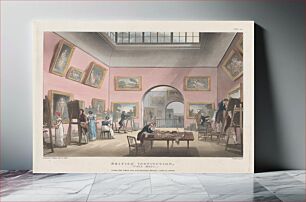 Πίνακας, The British Institution, Pall Mall by various artists/makers